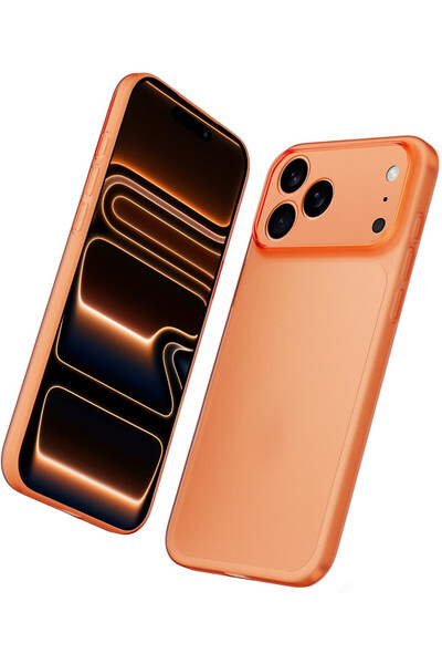 CaseHub iPhone 17 Pro Max Kılıf Ultra Ince Mat Yüzeyli Güçlü Tutuş Kamera Kor...