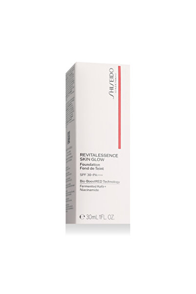 Shiseido Fond de ten Revitalessence Skin Glow SPF 30 PA+++ (320 Pin) 30 ml