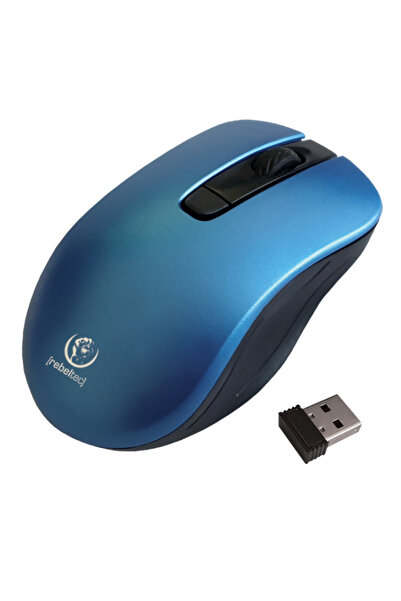 Rebeltec 2.4 GHz wireless mouse with nano USB receiver, Star, 800/1000/1600 DPI