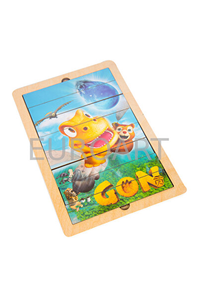 decotoys Cub lemn ghiozdan