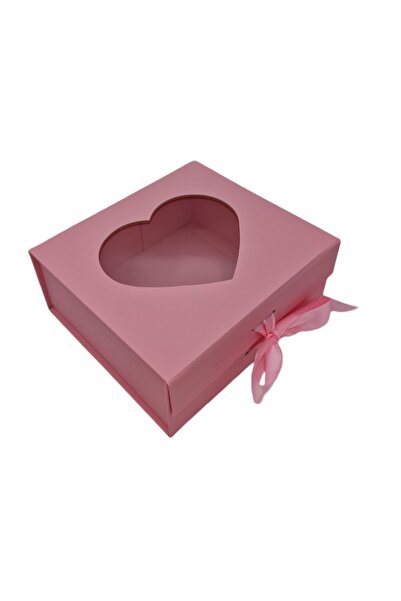 decotoys Pink foldable cardboard box S