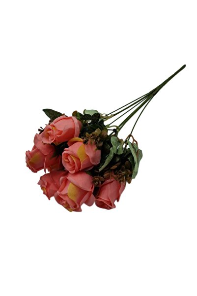 decotoys Buchet din flori artificiale 9 trandafiri