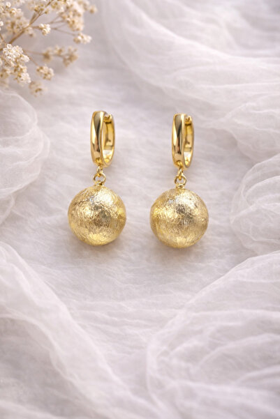 Inovius Елегантни обеци, позлатени медни - LMG4029