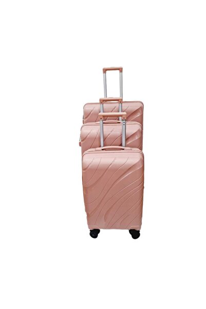 decotoys Valize polipropilena 3/set roz