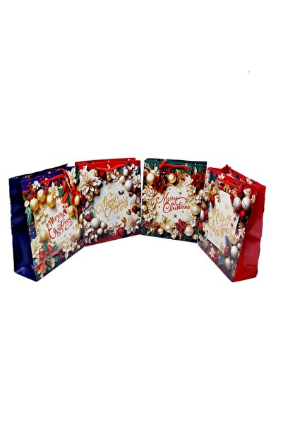 decotoys Pungi cadou 12/set Craciun L