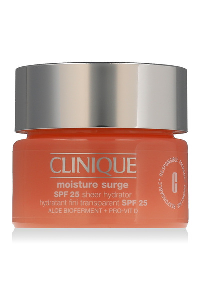 Clinique Transparent hidratantă transparentă Moisture Surge SPF 25 30 ml