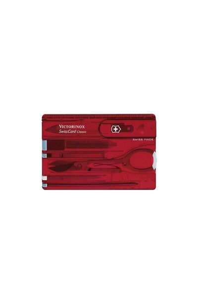 Victorinox 0.7100.T Vict.Swısscard Şeff Kırmızı STD