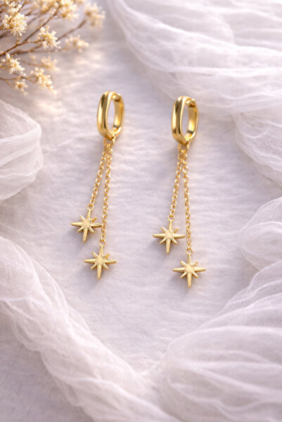 Inovius Елегантни обеци, позлатени медни - LMG4031