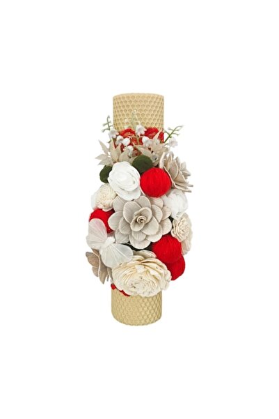 FABRICA DE LUMANARI GHIOROC Baptism Candle Handmade from Beeswax