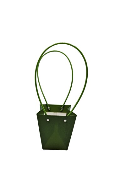 decotoys Green foldable flower pot bags 10/set S