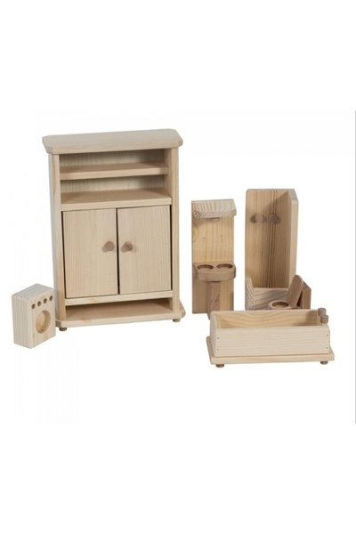 decotoys Mobilier lemn natur-baie