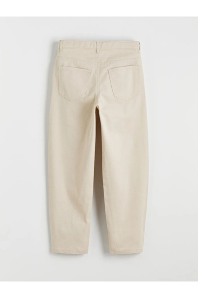 LC Waikiki Μπεζ παντελόνι γαμπαρντίνας για αγόρια σε κανονική γραμμή