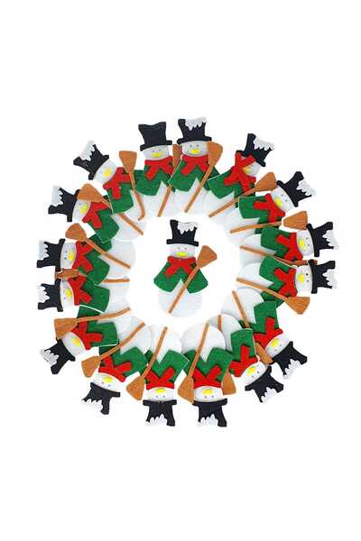 decotoys Figurina din fetru cismulita 10/set