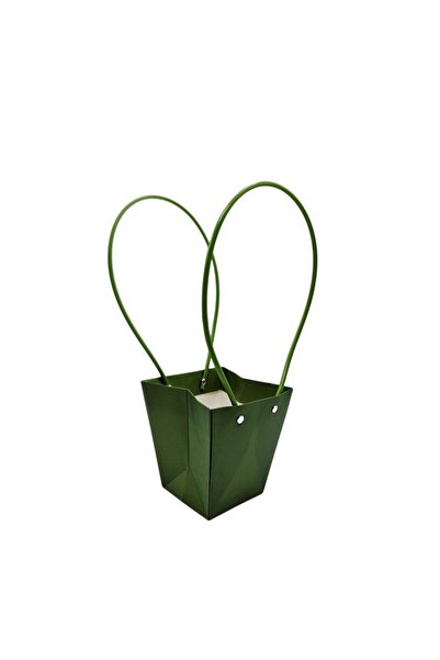 decotoys Green foldable flower pot bags 10/set M