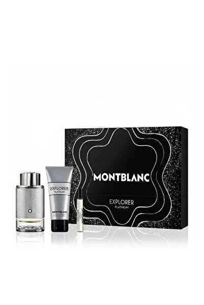 Mont Blanc Montblanc Explorer Platinum EDP 100 ml + EDP MINI 7.5 ml + SG for ...