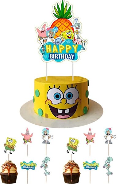 parti show Süngerbob Pasta Süsleme Seti