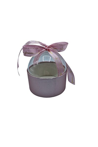 decotoys Cutii cadou cupola roz 2/set