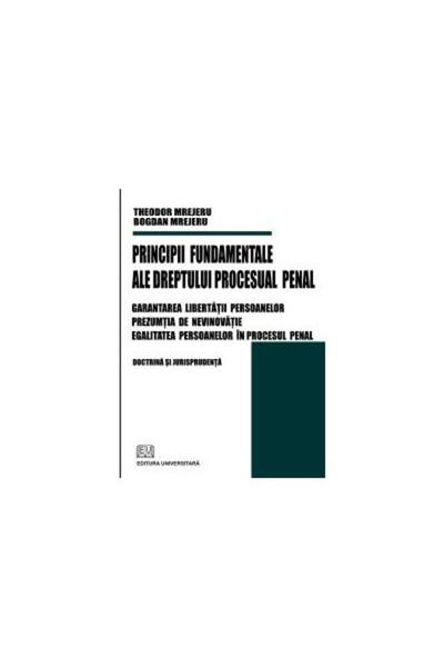 Editura Universitara Principii fundamentale ale dreptului procesual pen