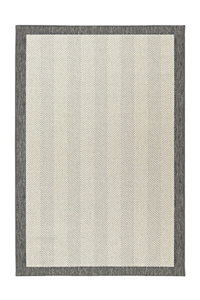 LUXESS Sisal Plus 1147 Krem-Gri Robot Süpürgeye Uygun Mutfak Halısı