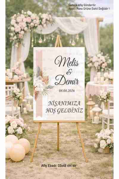 fırsatlar diyarı Kişiye Özel Kına Nişan Söz Nikah Düğün Hoşgeldiniz Karşılama...