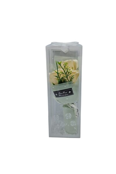 decotoys Buchet din flori artificiale 3 trandafiri 2/set