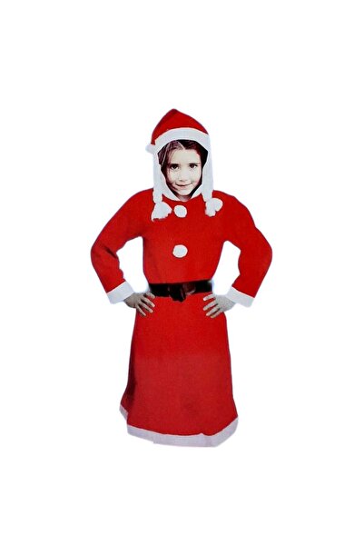 decotoys Costum Craciun catifea fata 6-9 ani
