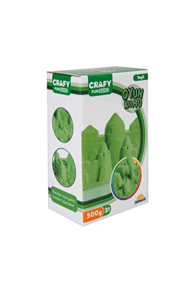 Sunman Nisip kinetic Crafy Sand Verde 500 g