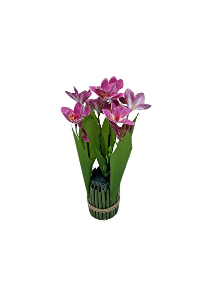 decotoys Buchet din flori artificiale 6 orhidee