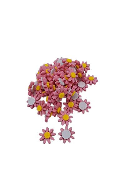 decotoys Figurina fetru fluture 50/set verde