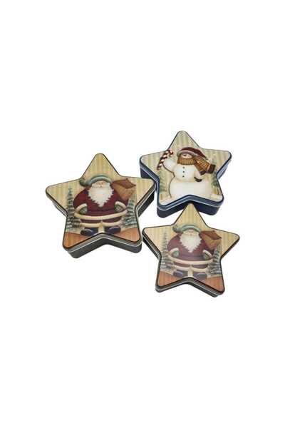 decotoys Cutie din metal stea 3ps