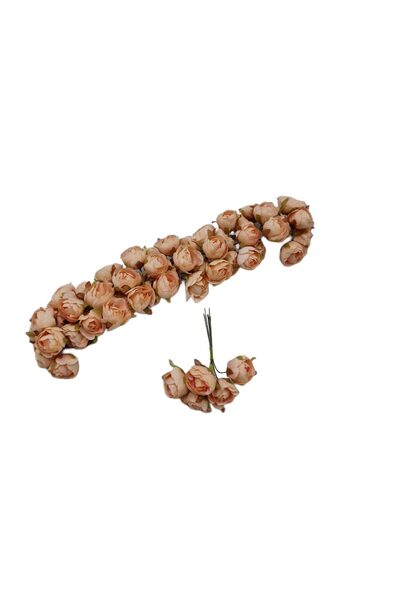 decotoys Flori artificiale 60 trandafiri somon