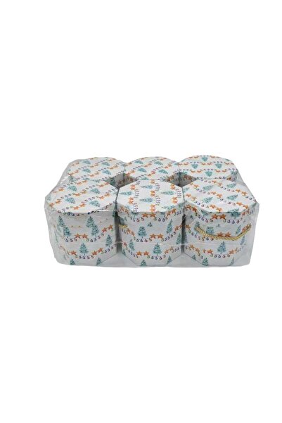 decotoys Hexagon cardboard box 6pcs M