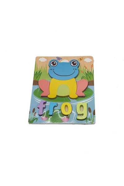 decotoys Puzzle lemn 3D hipopotan