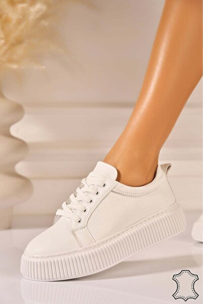 Joana Αθλητικό παπούτσι Lorne White από Γνήσιο Δέρμα 36