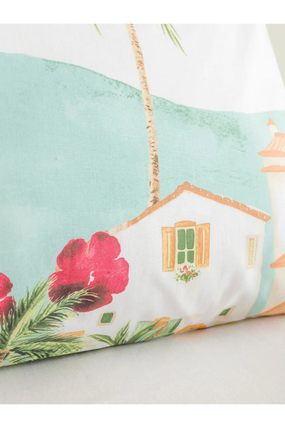 LC Waikiki Mixed Printed Cotton Pillowcases 2-Pack 50X70 cm