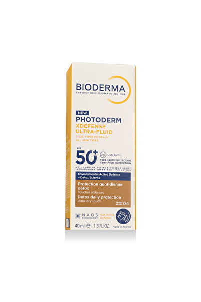 Bioderma Photoderm Xdefense Ultra-Fluid SPF 50+ (Nuanța 04) 40 ml