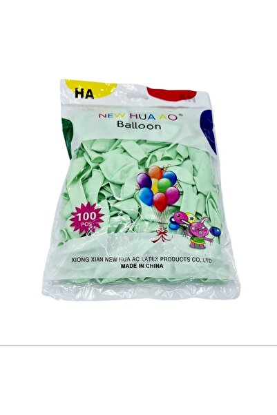 decotoys latex balloons 100/set green