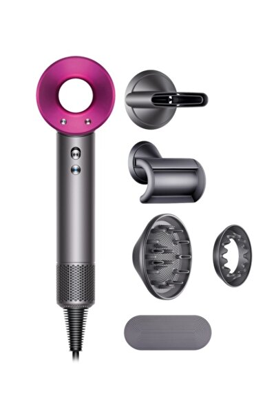 Amir 1800W anti-frizz ionized hair dryer with 3 speed settings and 4 temperat...