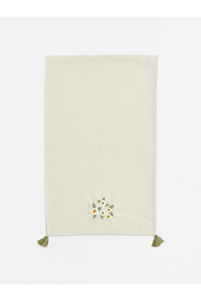 LC Waikiki Mixed Flower Embroidery Table Runner 45X150 cm