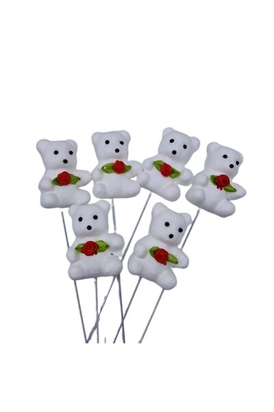 decotoys Teddy bears decoration 2 sets