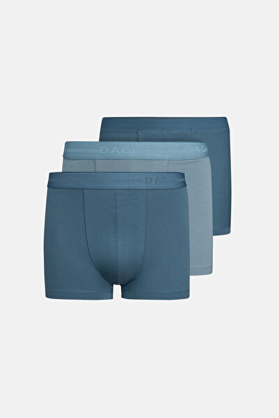 Dagi Blue 5210 2-Pack Patterned Cotton Boxer