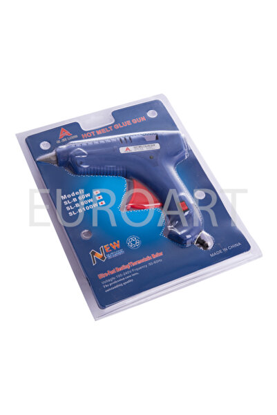 decotoys Blue glue gun with silicone