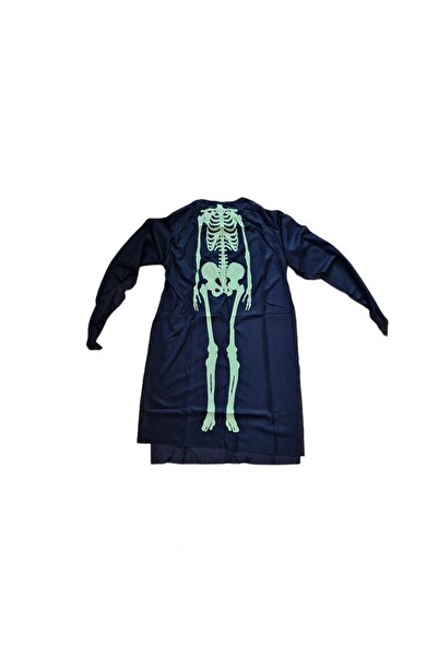 decotoys Pelerina schelet Halloween copii