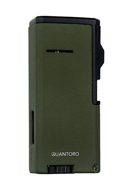 Quantoro 3 Torch Pürmüz Delicili Haki Metal Puro Çakmağı - TRZ1071