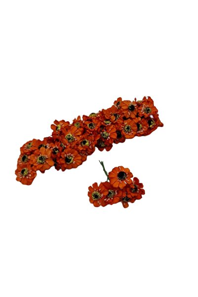 decotoys Flori artificiale 60 margarete portocaliu