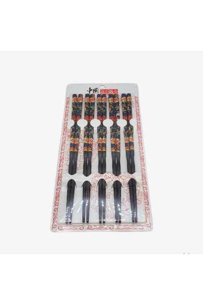 decotoys Set of 5 pairs of Chinese chopsticks