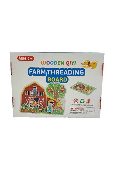 decotoys Joc lemn ferma