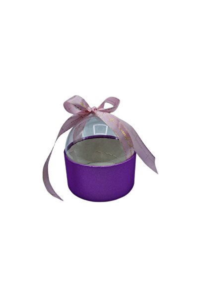 decotoys Cutii cadou cupola mov 2/set