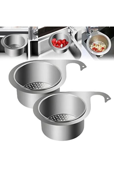 Genel Markalar Kuğu Tasarımlı Paslanmaz Lavabo Drenaj Sepeti