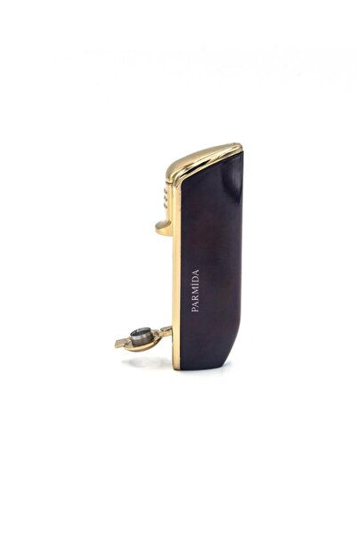 Parmida 3 Torch Pürmüz Siyah Yan Ağız Puro Çakmağı - TR1387